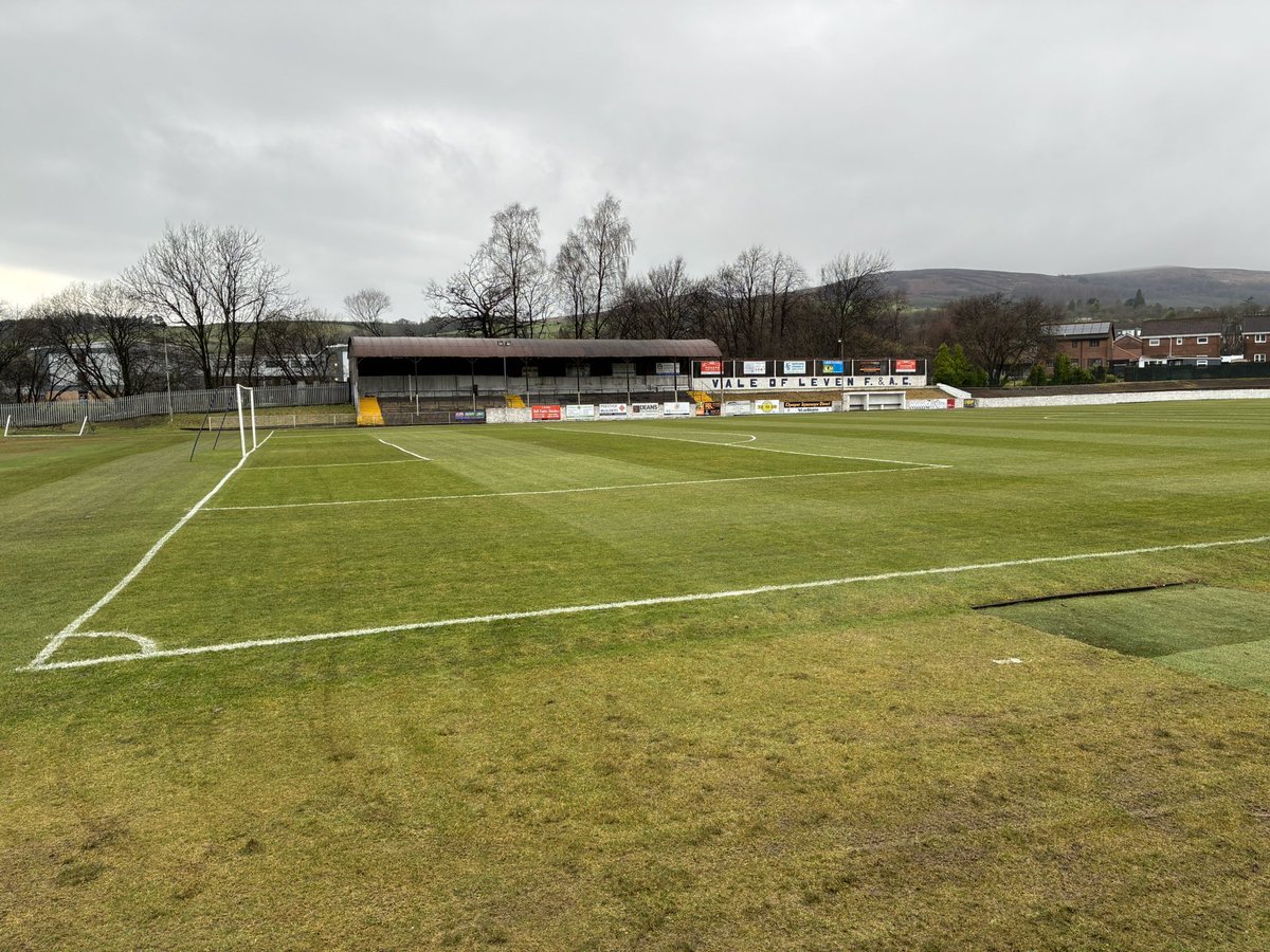 Millburn brushed and lined this afternoon ahead of Saturday’s visit from <a href="/WishawFC/">Wishaw Football Club</a>