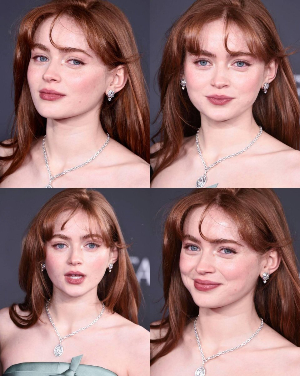 Sadie Sink, Face card never declines.