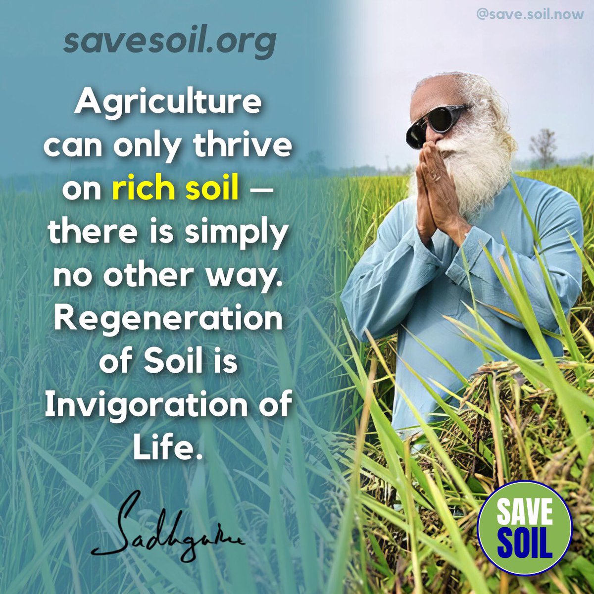 When environmental realities are part of everyday learning – not just campaigns – awareness starts early.

Integrating such facts into school education globally could be one of the most meaningful steps toward long-term change.

#SaveSoilSaveLife