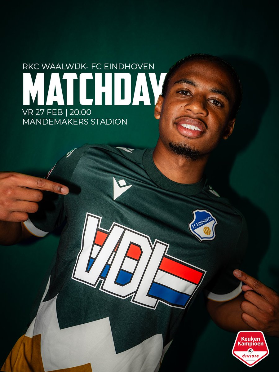FCEindhoven's tweet photo. 𝗡𝗲𝘅𝘁 𝘀𝘁𝗼𝗽: 𝗪𝗮𝗮𝗹𝘄𝗶𝗷𝗸 📍🏟️

Vanavond om 20:00 wordt er afgetrapt in het Mandemakers Stadion. Tot vanavond!

#FCEindhoven #rkcFCE https://t.co/BNfs1FoIwr