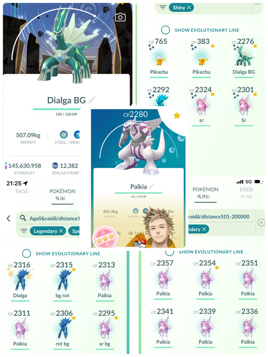 Day3 of Road to Kalos

91 legendary raid

1 hundro Palkia😵‍💫

1 shiny with background 

2 shiny Palkia origin with Spacial rend 

6 background with special move

Under my expected but still happy to raids with friends thx 😁

Hope I ll have better luck tomorrow &amp; weekend 🤩