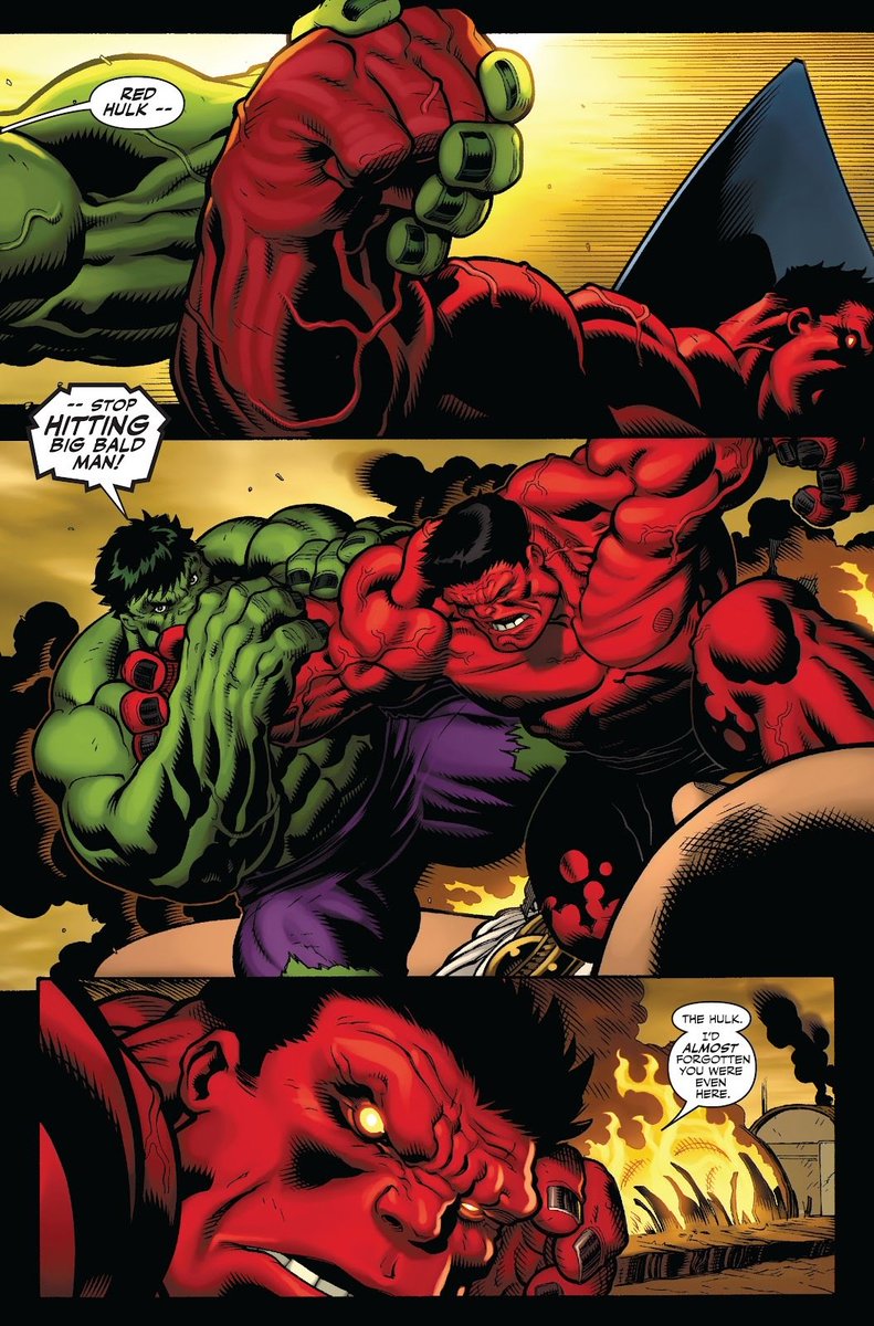 MakeMyComicRare's tweet photo. #Hulk #4 (2008) #EdMcGuinness & #DexterVines Pictures #JephLoeb Words #StopHittingTheBaldMan https://t.co/v89nZ99CzR https://t.co/5rvT0AKA3V