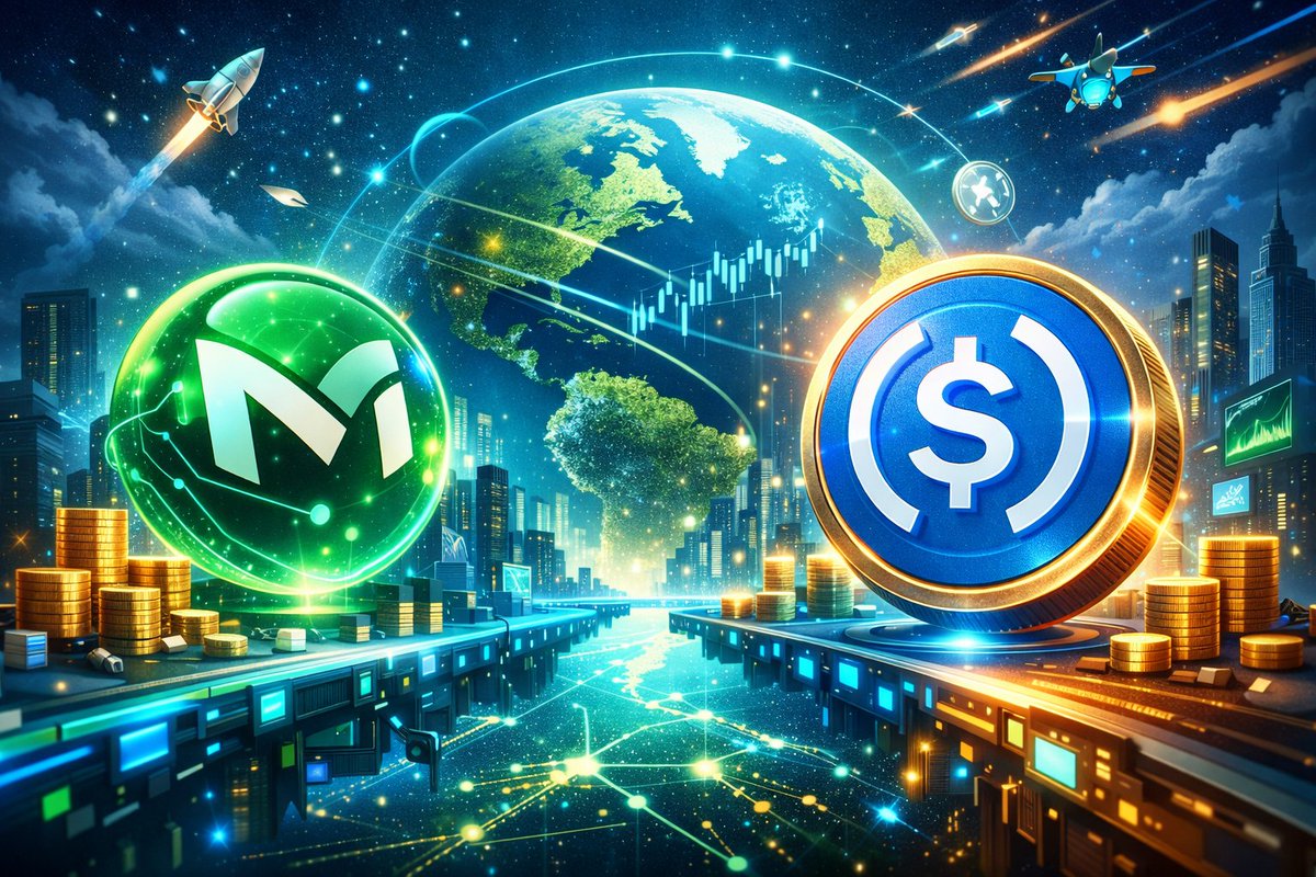 MikasaAcke36's tweet image. gMorph 💚

$USDC x Morph is a powerful combo 🔥
Bringing stable, secure, and seamless payments to the global stage 🌎✨
From Web3 to real-world utility — this is how crypto wins. 💸⚡
Let’s build the future together!

#MorphUSDC