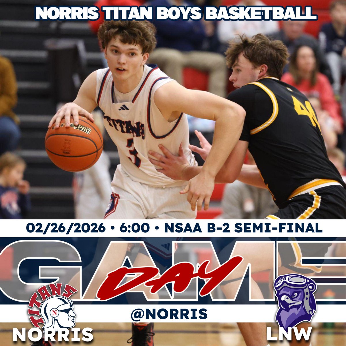 Norris Titans Boys Basketball tweet media
