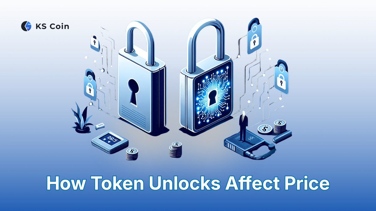 KeepSolidCoin's tweet photo. Unlocks are when locked tokens become tradable. Even with a great product, supply spikes can create price pressure.
4 things to check:
1️⃣ Size: Unlock volume vs. Circulating Supply.
2️⃣ Frequency: Cliff (all at once) vs. Linear (gradual).
3️⃣ Recipients: Team/VCs vs. Ecosystem. (Who is likely to sell?)
4️⃣ Liquidity: Is there enough demand to absorb the release?
The Reality: Unlocks aren't "bad" - they’re just math. But you must track them to avoid surprises.
⚠️ Nuance: Unlock ≠ Sale. Availability doesn't always lead to immediate dumping.

Educational only. NFA.

Next: Inflation vs. Emissions. 🔔

#Crypto #Tokenomics #Web3 #KSCoin