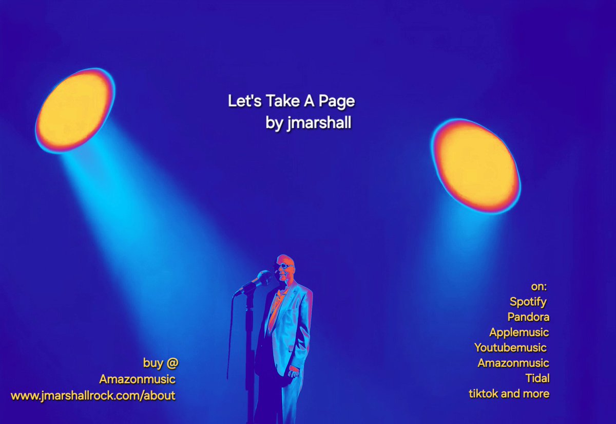 jmarshallrock's tweet image. Let's Take A Page 
music.amazon.com/albums/B0GG72L…

#podcast #podcasting #podcastersofinstagram #spotify #podcasts #podcaster #podcastlife #music #youtube #radio #comedy #hiphop #applepodcasts #love #podcastshow #podcasters #spotifypodcast