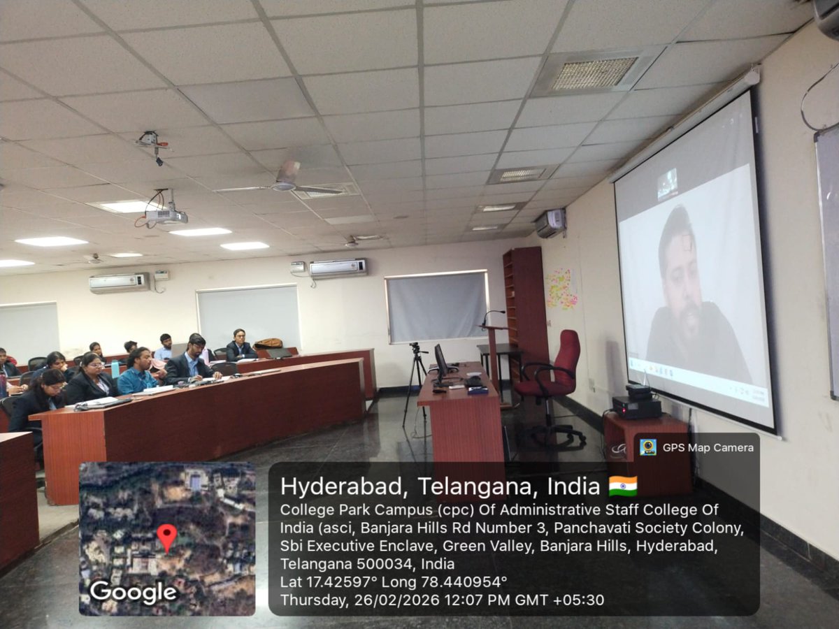 ascipgdm's tweet image. We sincerely thank Mr. Saurabh Mehra for sharing his expertise and inspiring our students with his valuable insights.

📩 admissions.pgdm@asci.org.in
🌐 ascipgdm.in | 📞+91 9121011411
#asci #ascipgdm #guesttalk #industryconnect #branding #brandmanagement #positioning