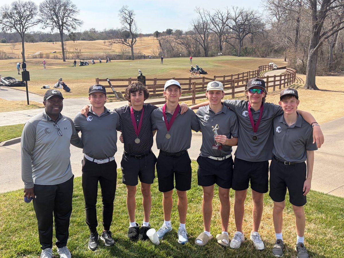 Variety white wins at Sherrill Park, with three top five individual finishes (Jack 2nd, Taven and Zach tied 3rd)!

Way to go guys!🥇🏆🏌️‍♂️👏🏼