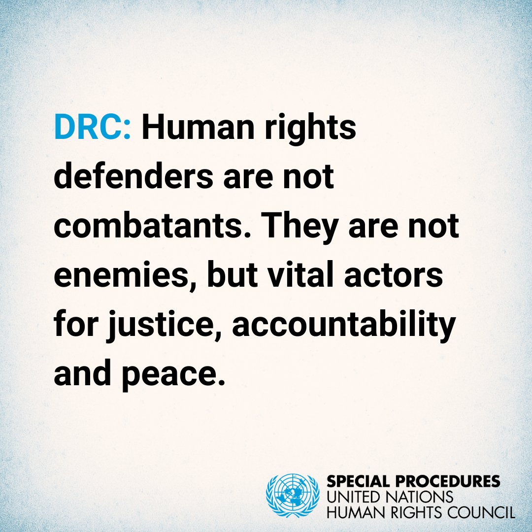 UN Special Procedures tweet media