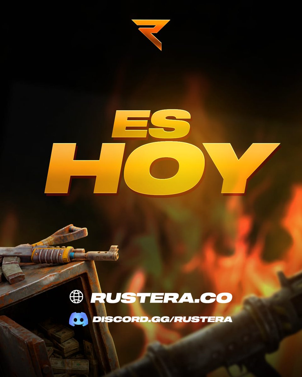 LLEGÓ EL GRAN DÍA

TODO LISTO Y PREPARADO PARA VER COMO LATAM ENTRA A DOMINAR EN RUSTERA

NOS VEMOS A LAS 18HRS

🌐 Rustera.co
🤖 discord.gg/rustera