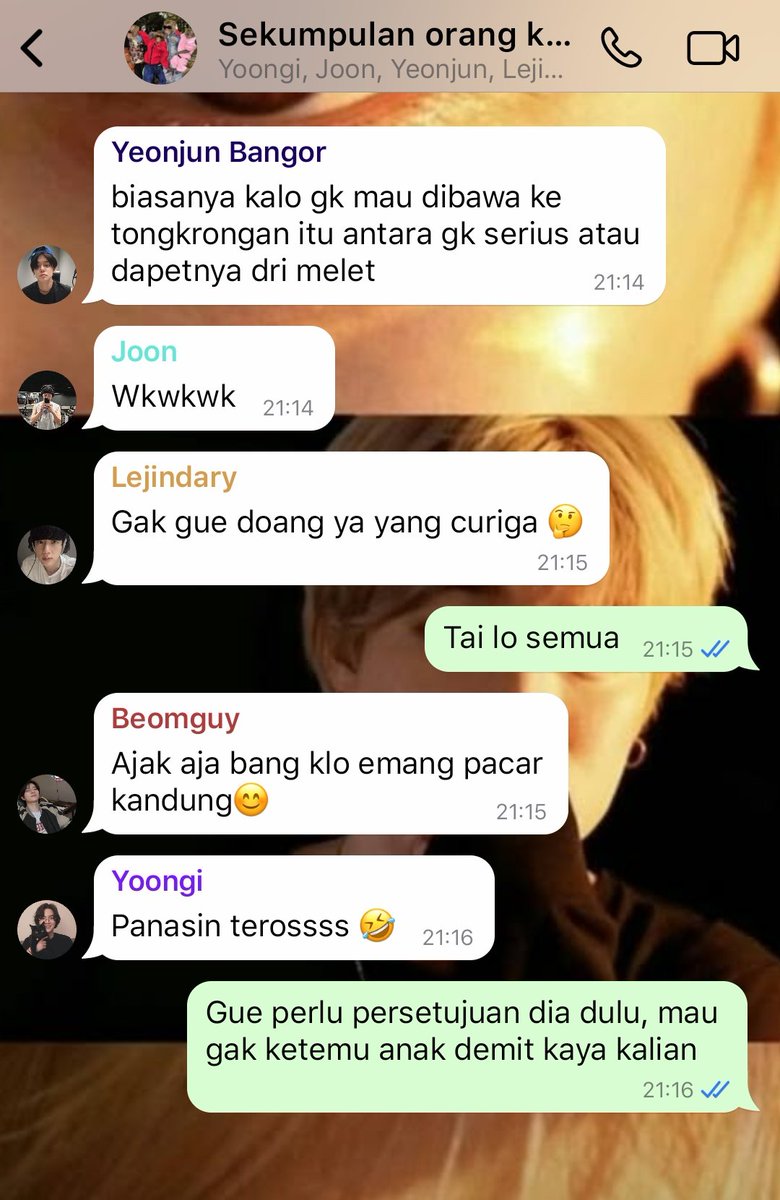 chimmynunna's tweet photo. #Jikookau

Alasan gak mau kenalin pacar ke temen tongkrongan. https://t.co/Dl9UpnAEU8