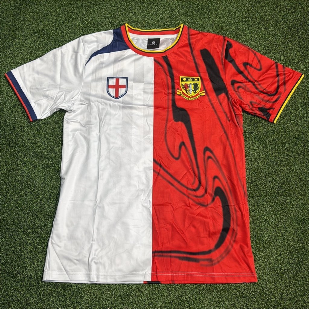 ⚽🌍 World Cup 2026 is coming!

Bring your grassroots club together with our Half Club / Half England special-edition shirts 👕

💷 Affordable for parents
📈 Boost club revenue
🙌 No upfront cost (pre-orders)

Perfect for matchdays, watch parties &amp; team photos
orders@fugati.co.uk