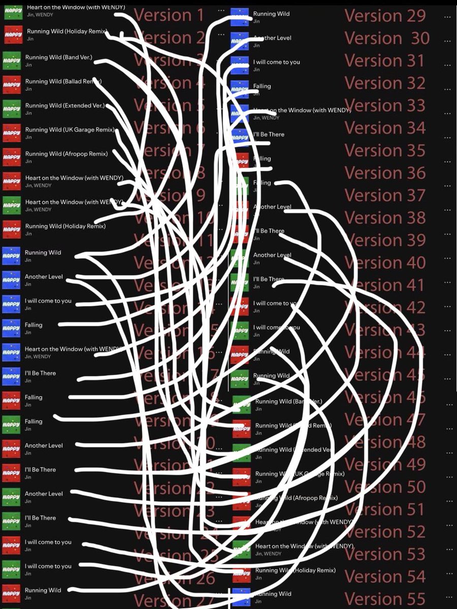 I did ‘Match the following’ with the supposedly 55 versions. 
This just shows whoever created this failed in basic math and common sense