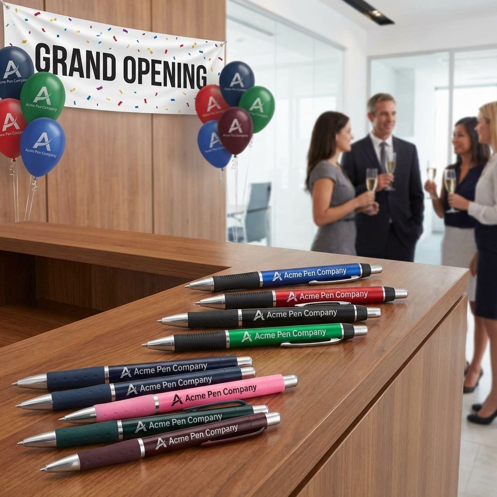 New doors. New beginnings. 🎊 Custom pens are the perfect grand opening giveaway — put your brand in every guest's hands on day one. Make them remember you from the very first moment.

buff.ly/uFRUjWD=

#GrandOpening #CustomPens #BusinessLaunch #PensXpress