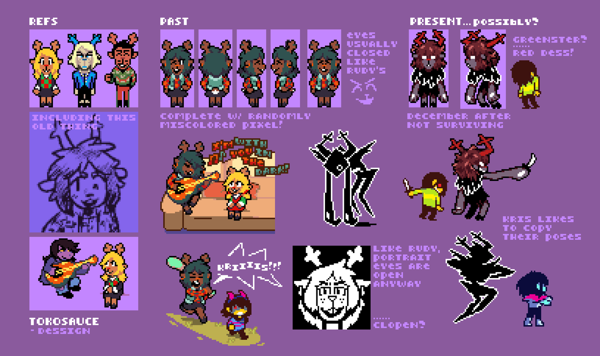 tokoyami_sasuke's tweet photo. am i late to the #dessign party...?

#DELTARUNE https://t.co/AFeqAvNf6y