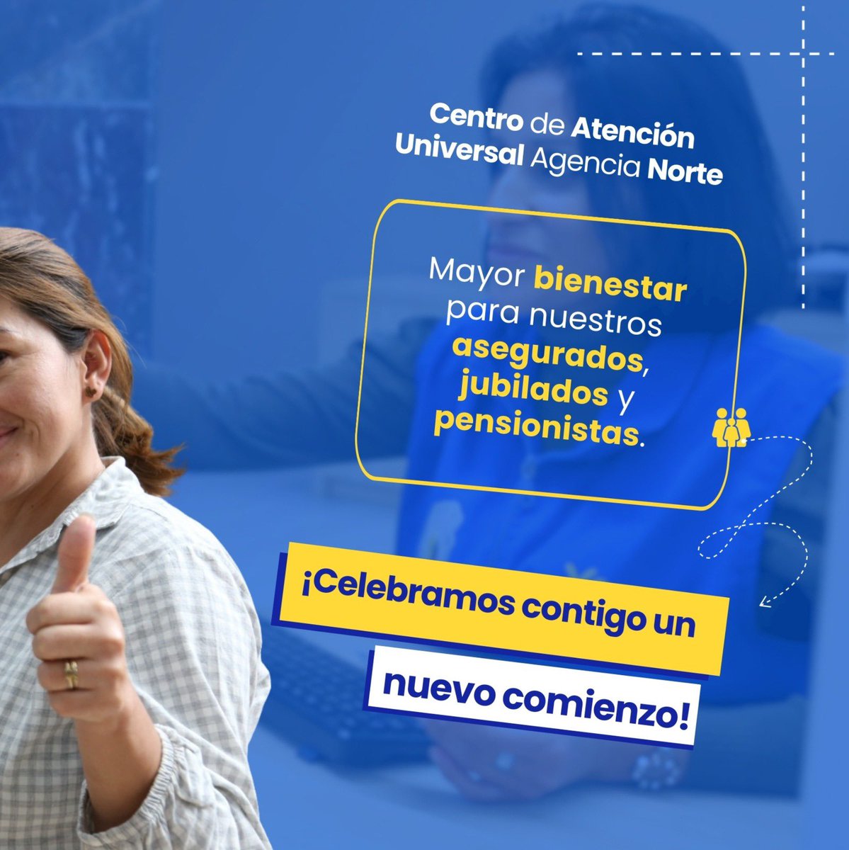 IESSPichincha's tweet photo. #IESSteInforma | 🏢 ¡Nos renovamos para servirte mejor!

📍 En el #CAUNorte invertimos en la mejora de nuestra infraestructura.

🧑‍💻 Y de esta manera duplicamos nuestra capacidad de atención.

✅ Realiza todos tus trámites en un solo lugar. 

¡Este nuevo inicio es por ti! https://t.co/O0Jrc8ucVw