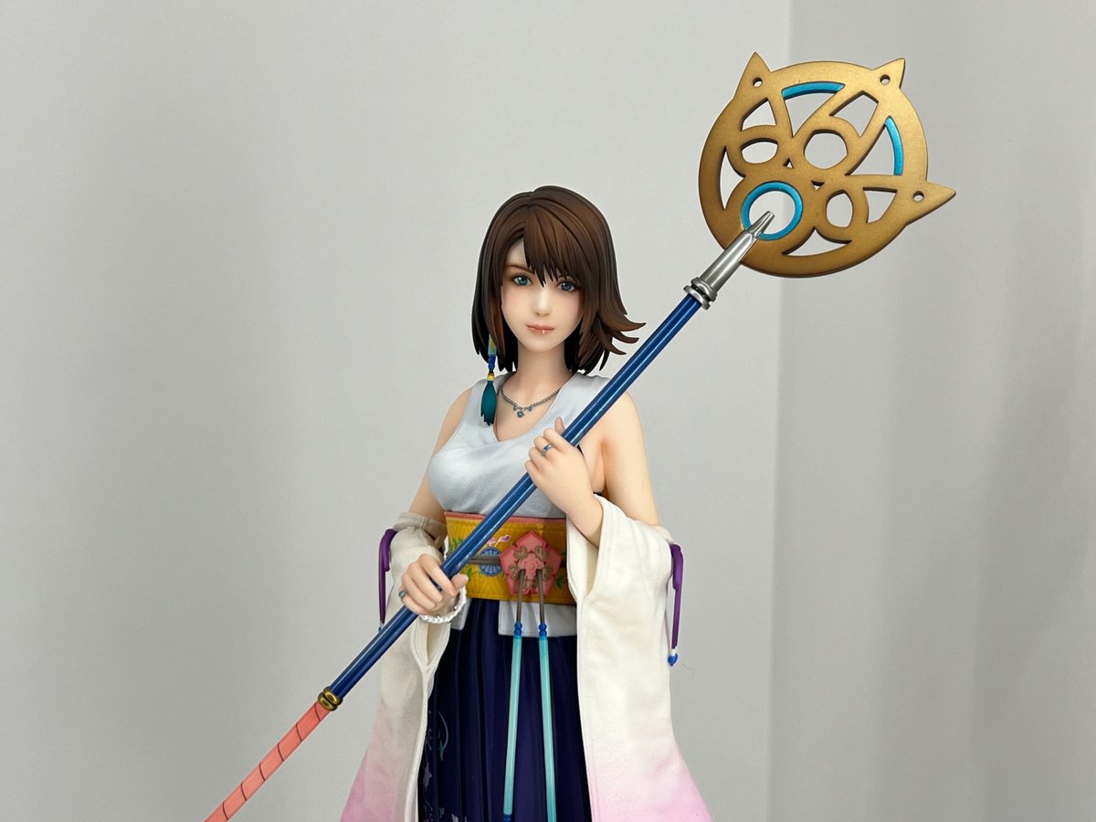 ワンフェスでユウナのフィギュアの展示品があって いつもの