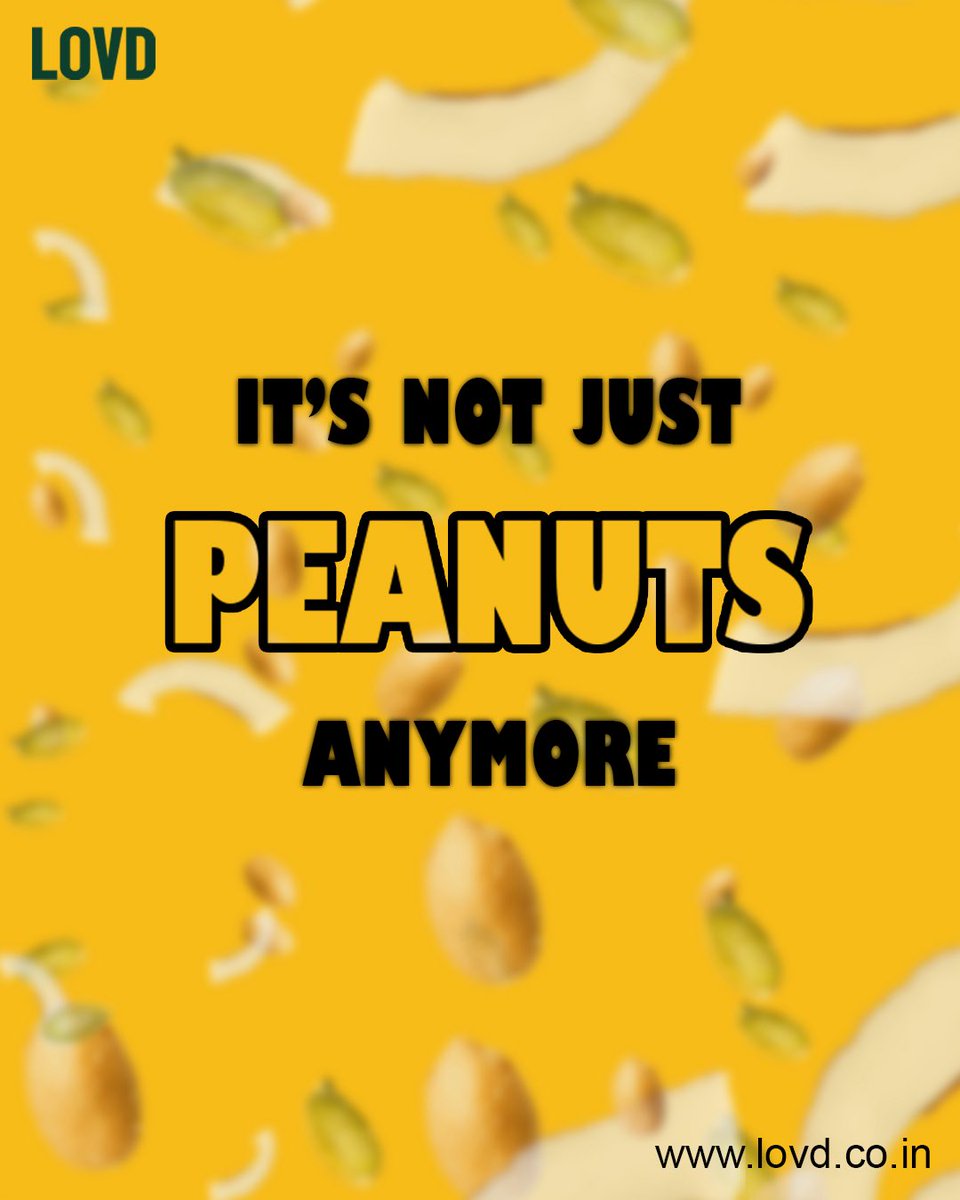 lovdfoods's tweet photo. It’s not just peanuts anymore. #foodie #foodlover #snacktime #snacks https://t.co/Epi1DDTvb4