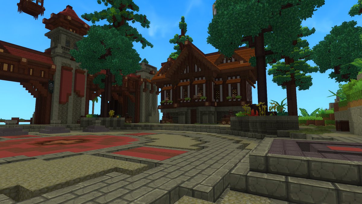 MinehubBT's tweet photo. 🏰Hytale Medieval Hub for Sale
🛒Buy it here: https://t.co/9EOLfmSVvj

⚒️Find all our creations or place an order: https://t.co/91ajpQeOBB! 🎟️

Server hosted by @minestrator_ !

#hytale #Hytalebuild #hytalebuilds https://t.co/7T1jXyBu2X