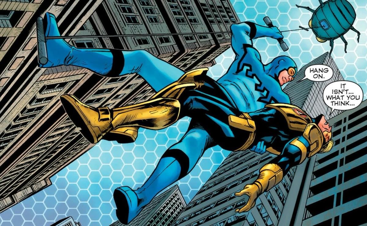 SupermanCape98's tweet image. Boostle will always have my heart and be one of my fav ships #boostle #boostergold #bluebeetle #dccomics