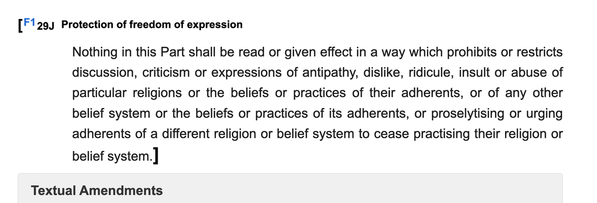 dshensmith's tweet photo. Yes - and this is expressly preserved in legislation - no matter how much people object to it. https://t.co/EfQ17pSuws
