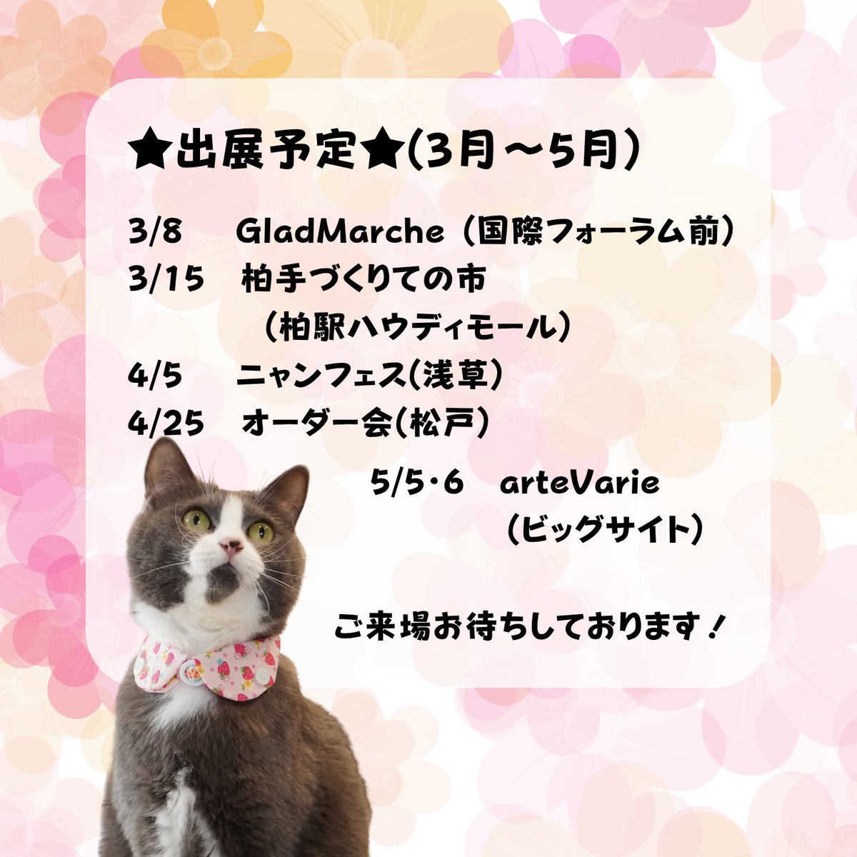 猫の手づくり首輪こげねこ@ネットショップ絶賛稼働中 tweet media