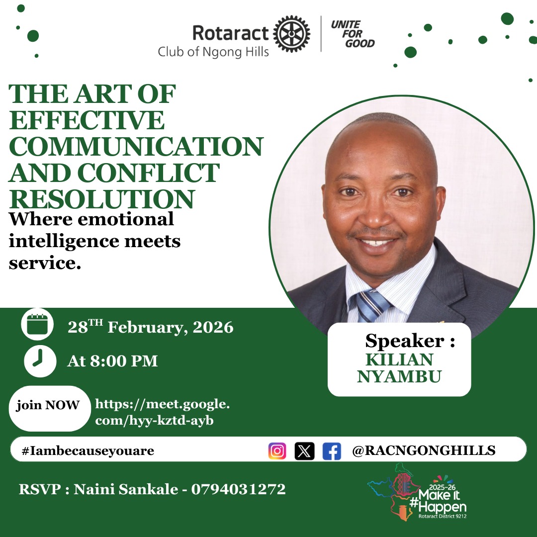 Rotaract Ngong Hills tweet media