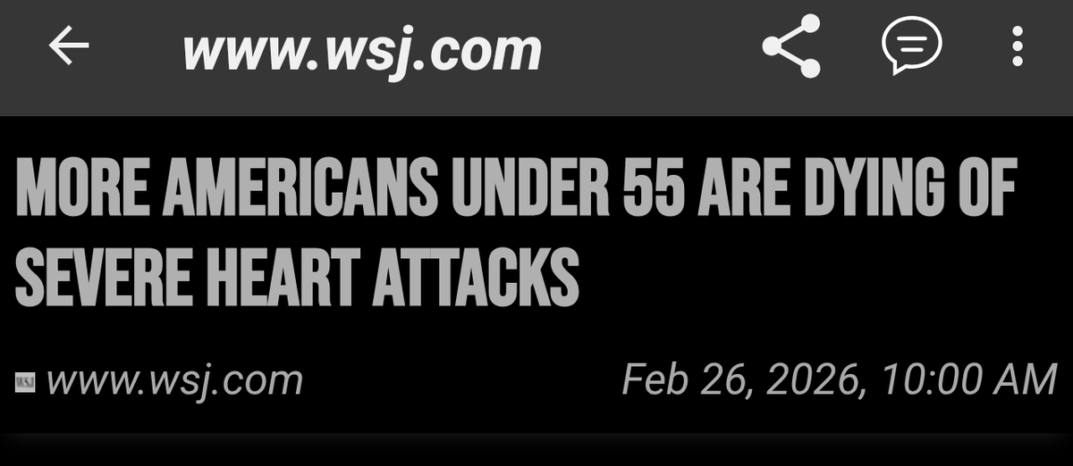 Funny how the COVID vaccine is not mentioned.