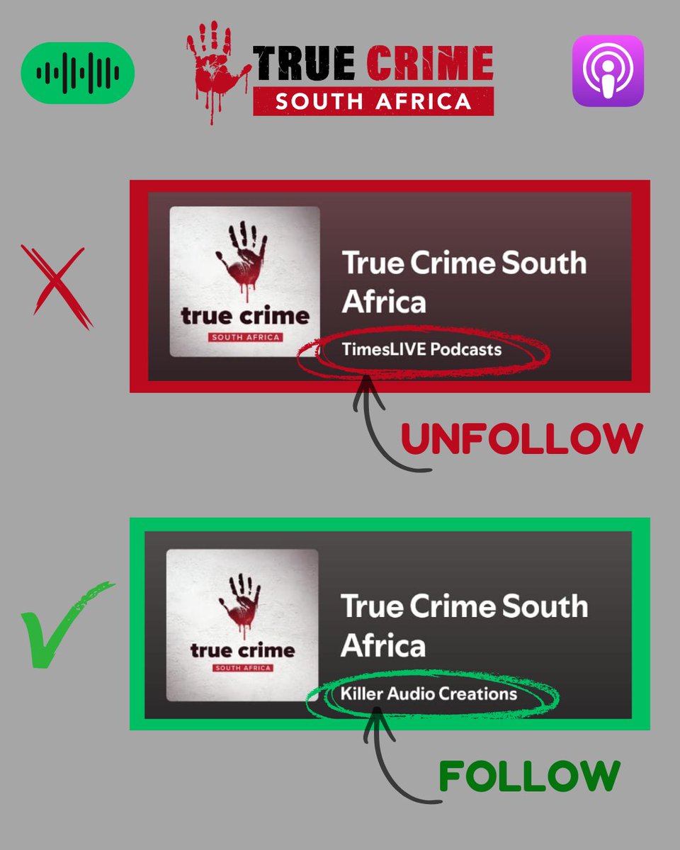 True Crime South Africa Podcast tweet media
