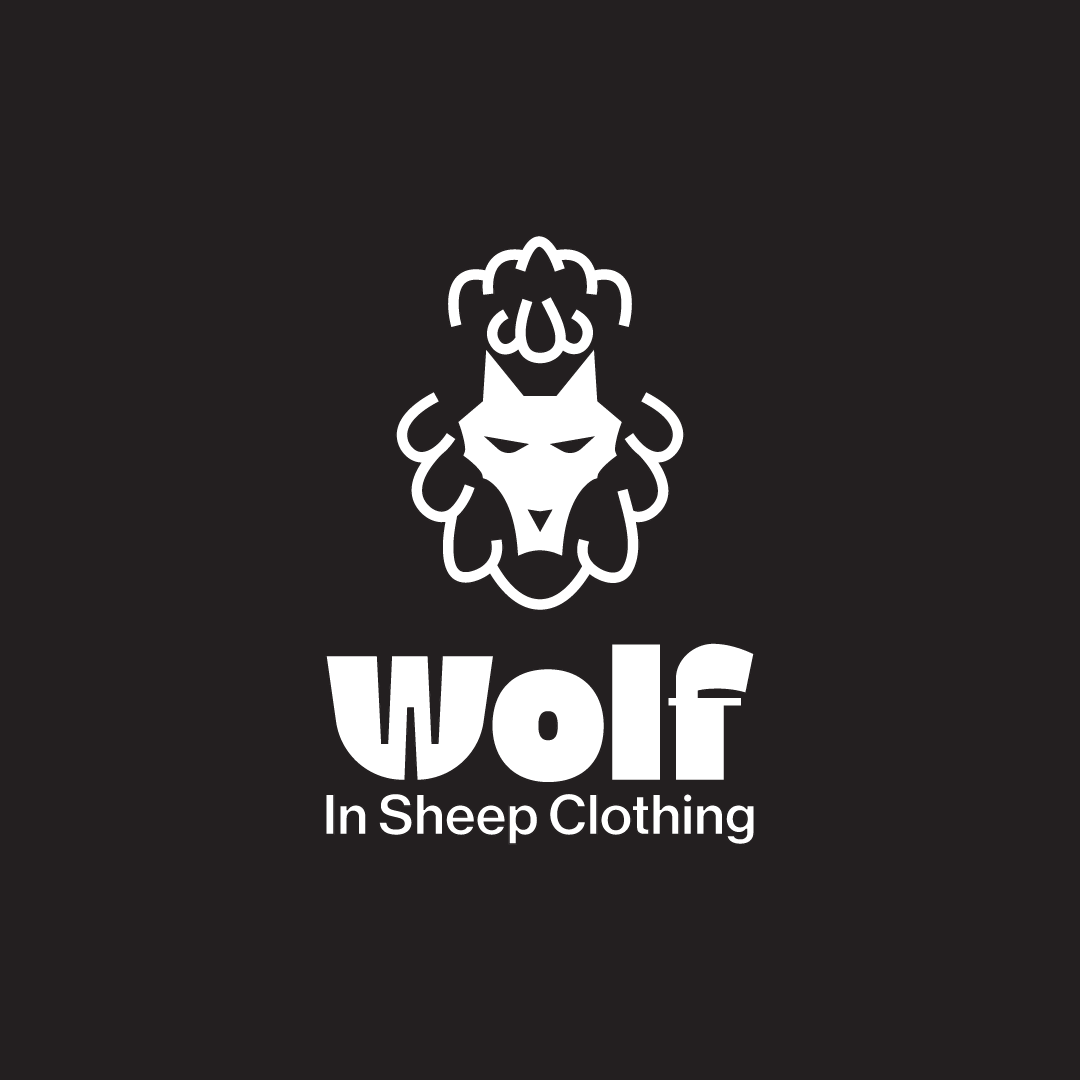 raphmadeit's tweet photo. Vectorized version
Wolf in sheep clothing. 🐺

They see sheep.
They miss the wolf.

Wolf In Sheep Clothing is for the underestimated.
The quiet grinders.
The ones who don’t need validation. 

More brand work coming up. 💪🏾 https://t.co/a7sz2G57kD