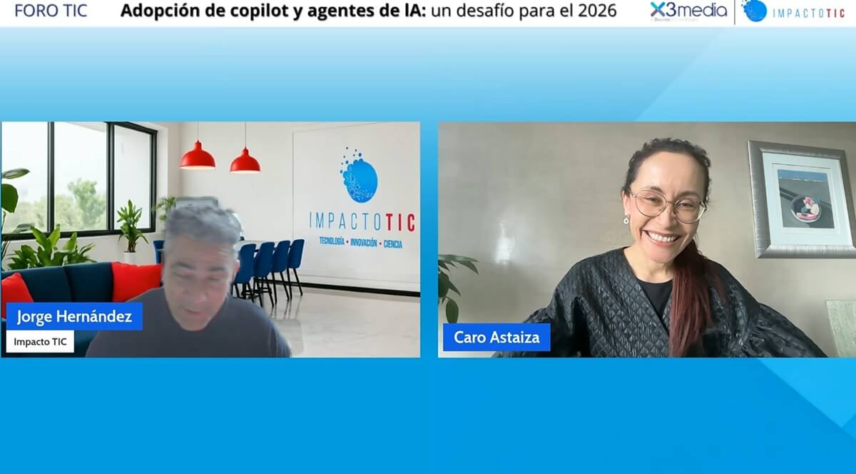 ImpactoTIC's tweet photo. ¿Supervivencia o estrategia? La IA dejó de ser opcional en las empresas.
“Ya no es cómo vamos a usar la Inteligencia Artificial, sino cómo vamos a sobrevivir sin ella”. Con esta afirmación, Carolina Astaiza (@CaroAstaiza), Presidenta de la Junta Directiva de la Asociación Colombiana de Talento Humano – ACRIP (@ACRIPNacional) y VP de Recursos Humanos de Platzi (@platzi), analizó el futuro del talento humano hacia 2026.
En el reciente Foro TIC de Impacto TIC y X3media quedó claro: los roles se están redibujando y el verdadero diferencial no es la máquina, sino quién sabe utilizarla.
Lee el análisis completo aquí 👇
https://t.co/g824GvrnaX
#IA #RecursosHumanos #TransformacionDigital