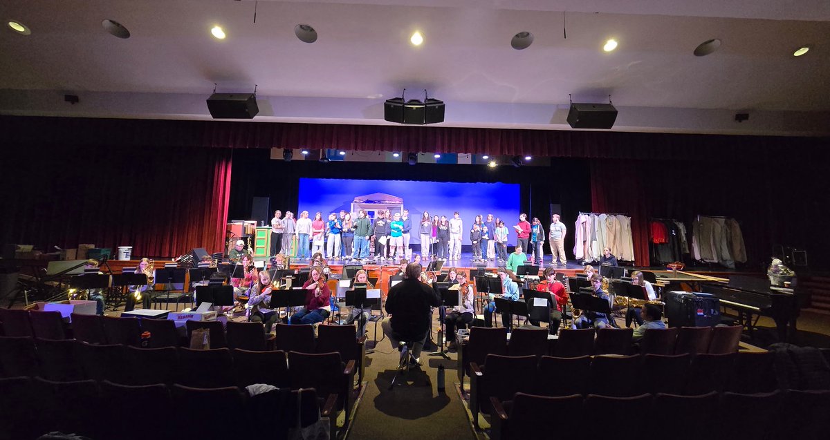 Last night we had our annual Sitzprope. This is a long standing musical tradition where the pit orchestra and cast of a stage production rehearse for the first time.

Tickets for FHS’s production of The Music Man are available at:

fredoniamusical.com