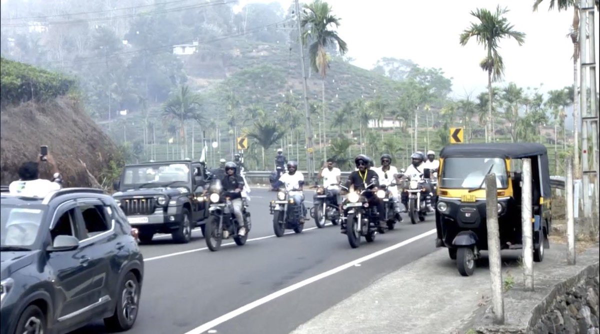 The Hill highway run lead by Milind Soman in Idukki showcases the beauty of high range roads in Kerala.Thanks KIIFB for this beautiful work ❤️ 
#HillHighwayRun #KIIFB #Kerala #MilindSoman