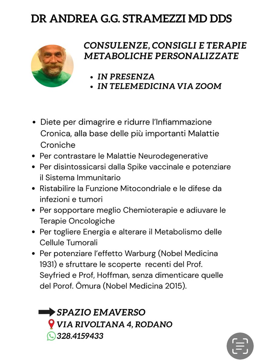 Andrea M. G. G. Stramezzi MD PhD DDS tweet media
