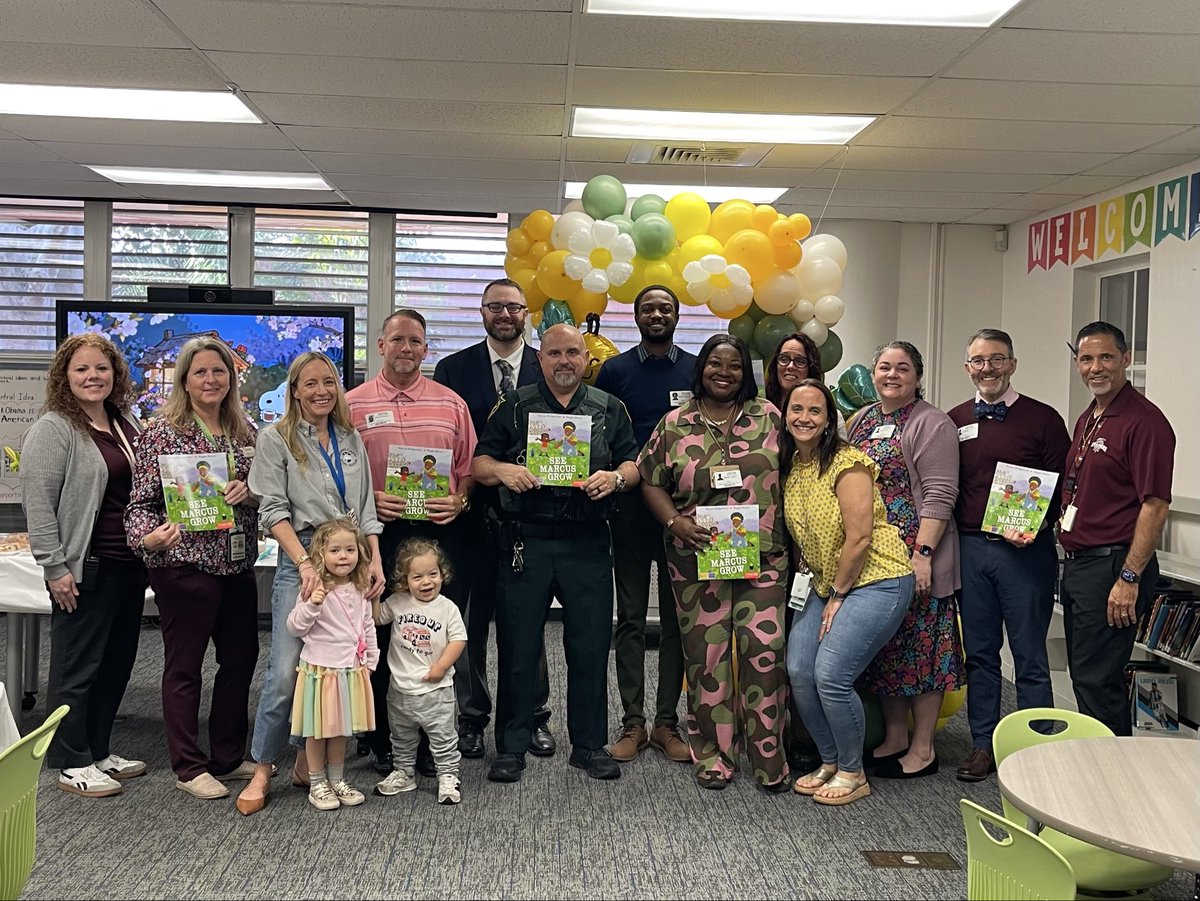 sfoster_es's tweet photo. Read for the Record 2026, “See Marcus Grow” by Marcus Bridgewater. Thank you to our guest readers for providing an engaging read aloud to our kids! #browardreads #readfortherecord20 @browardschools @bcpsleonardi @debbi_hixon https://t.co/oMK9j55eta