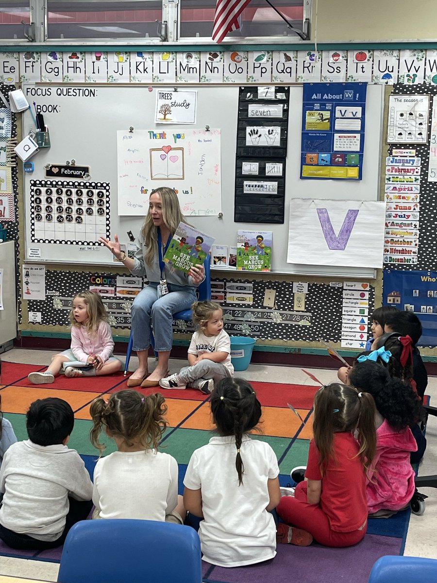 sfoster_es's tweet photo. Read for the Record 2026, “See Marcus Grow” by Marcus Bridgewater. Thank you to our guest readers for providing an engaging read aloud to our kids! #browardreads #readfortherecord20 @browardschools @bcpsleonardi @debbi_hixon https://t.co/oMK9j55eta