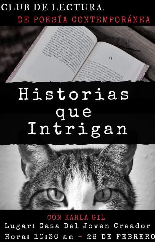😎 ¿Te gusta la literatura? 🤗 ¿Cuál es tu libro favorito? ¿No lo sabes? 😌 Pues no puedes faltar al Club de Lectura de Karlita 🥰 ¡Conoce tus gustos literarios! 👌

#AHSGuantánamo #literatura #ElArteNosUne
