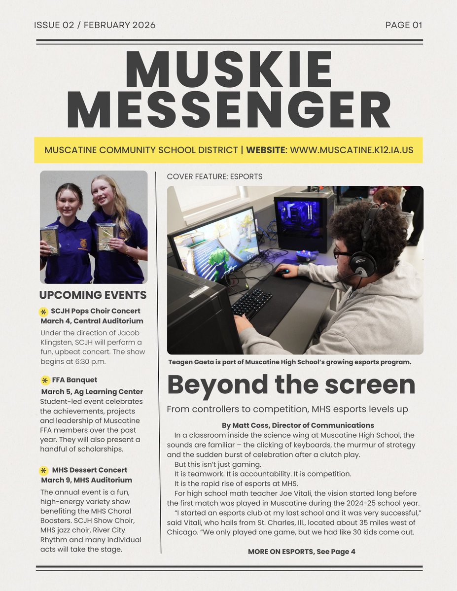 Muscatine Community School District tweet media