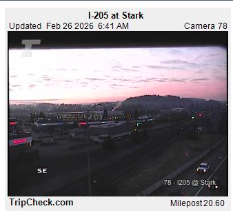 PDX Traffic Alerts tweet media