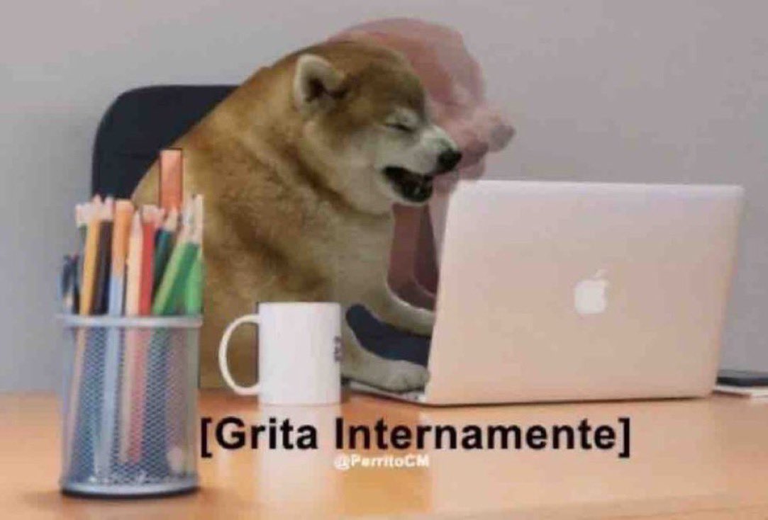 Y pensar que me metí a esta chamba por voluntad propia.