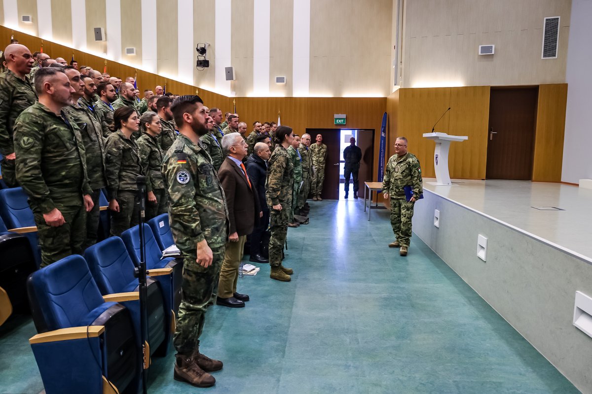 NATO_JFTC's tweet photo. Exercise Control Training before the start of #NATOExercise LOYAL LEDA 2026 kicked-off. BGEN Zoltan Barany, @NATO_JFTC Deputy Commander, welcomed military and civilian personnel who will steer the upcoming event from #JFTC.
@LANDCMD @hqmncne @1GENLCorps @D2KP_DKL @CGTAD_NRDC_ESP https://t.co/3y7Iakxe48