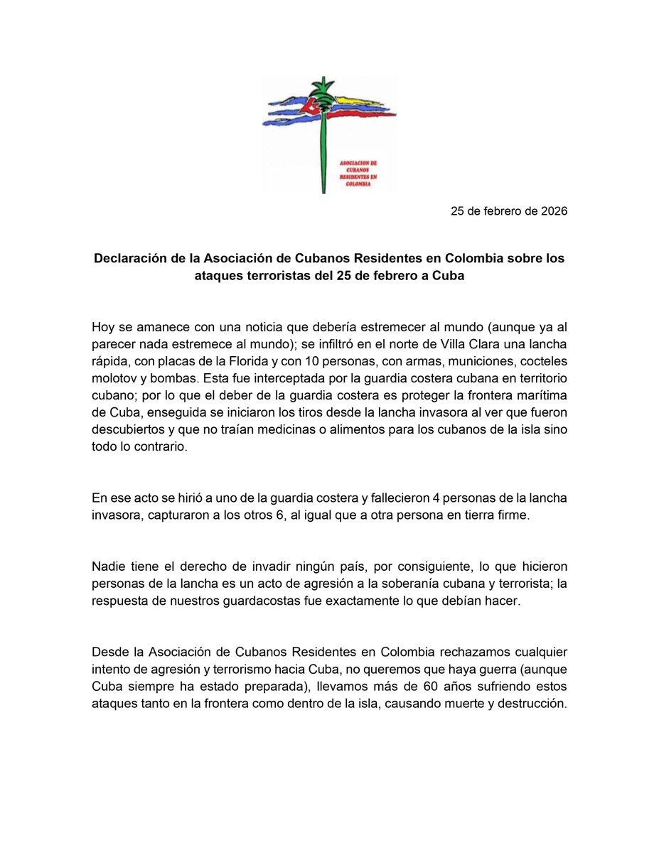 Consulado de la República de Cuba en Colombia tweet media