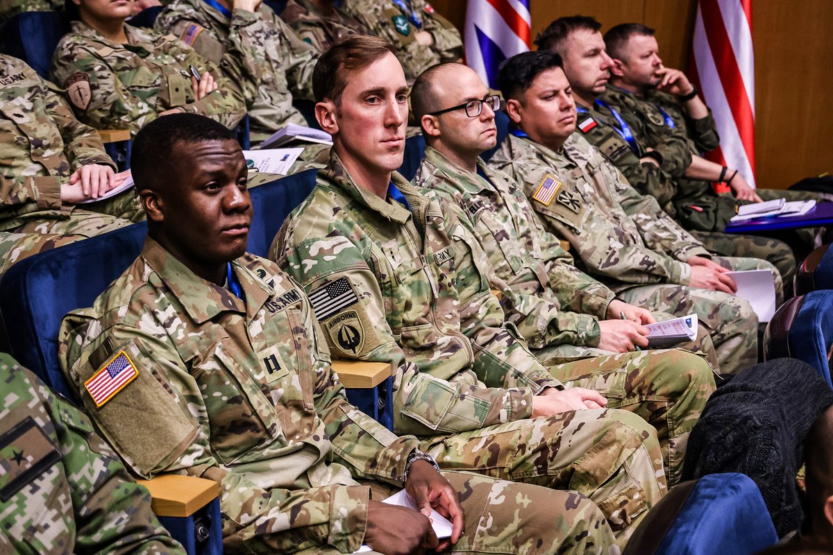 NATO_JFTC's tweet photo. Exercise Control Training before the start of #NATOExercise LOYAL LEDA 2026 kicked-off. BGEN Zoltan Barany, @NATO_JFTC Deputy Commander, welcomed military and civilian personnel who will steer the upcoming event from #JFTC.
@LANDCMD @hqmncne @1GENLCorps @D2KP_DKL @CGTAD_NRDC_ESP https://t.co/3y7Iakxe48