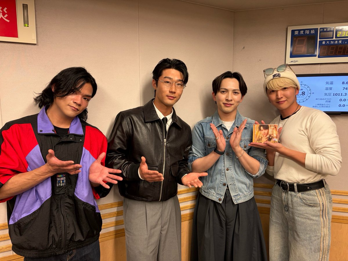 M!LK吉田仁人のレコメン！」に └BHNX┘の@BHNX_KOHEI @BHNX_GO