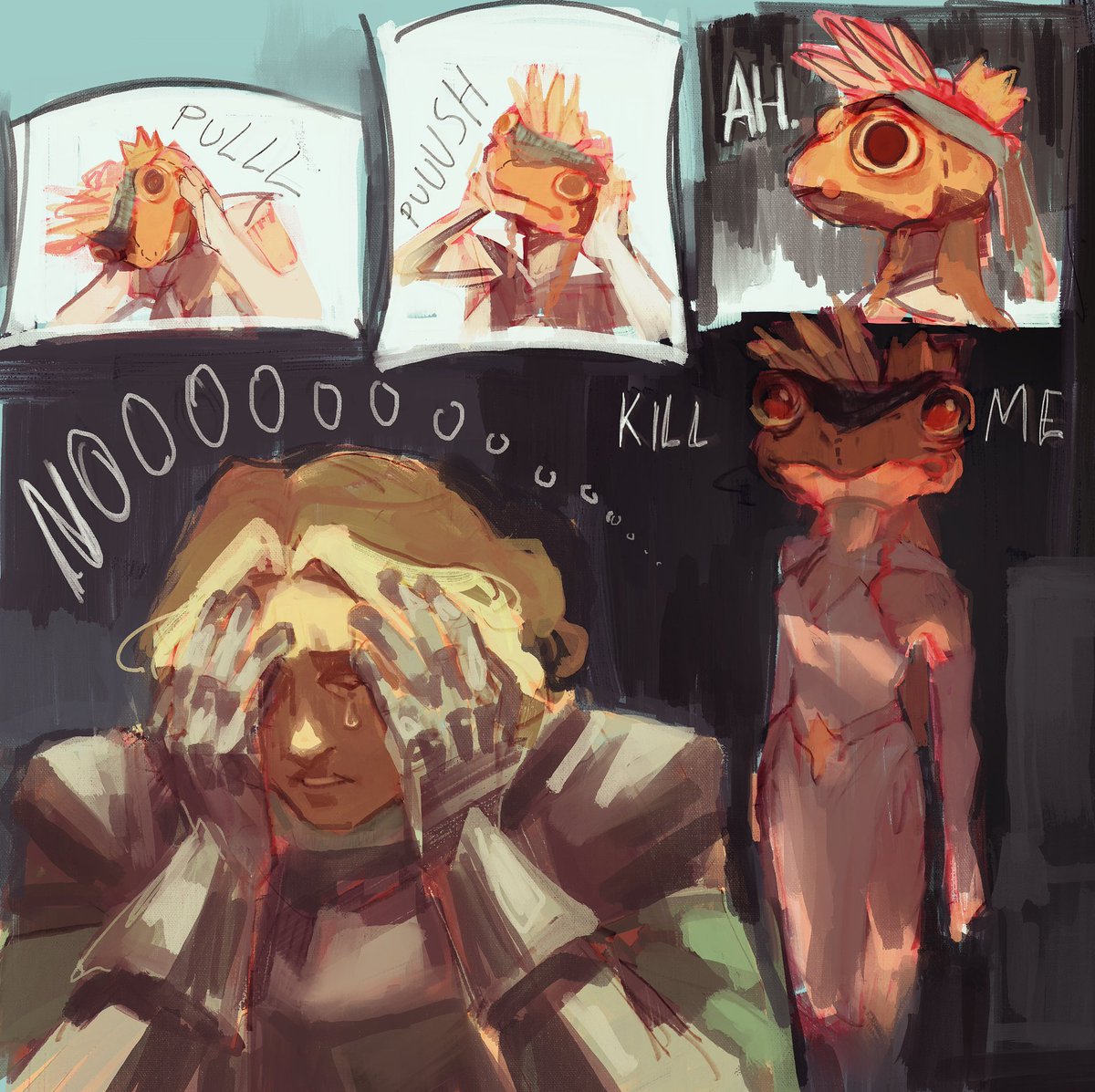 Actual nightmare scenario for ser bek
#bekyamonfanart #soupforeloisefanart #BannerfallSMPfanart