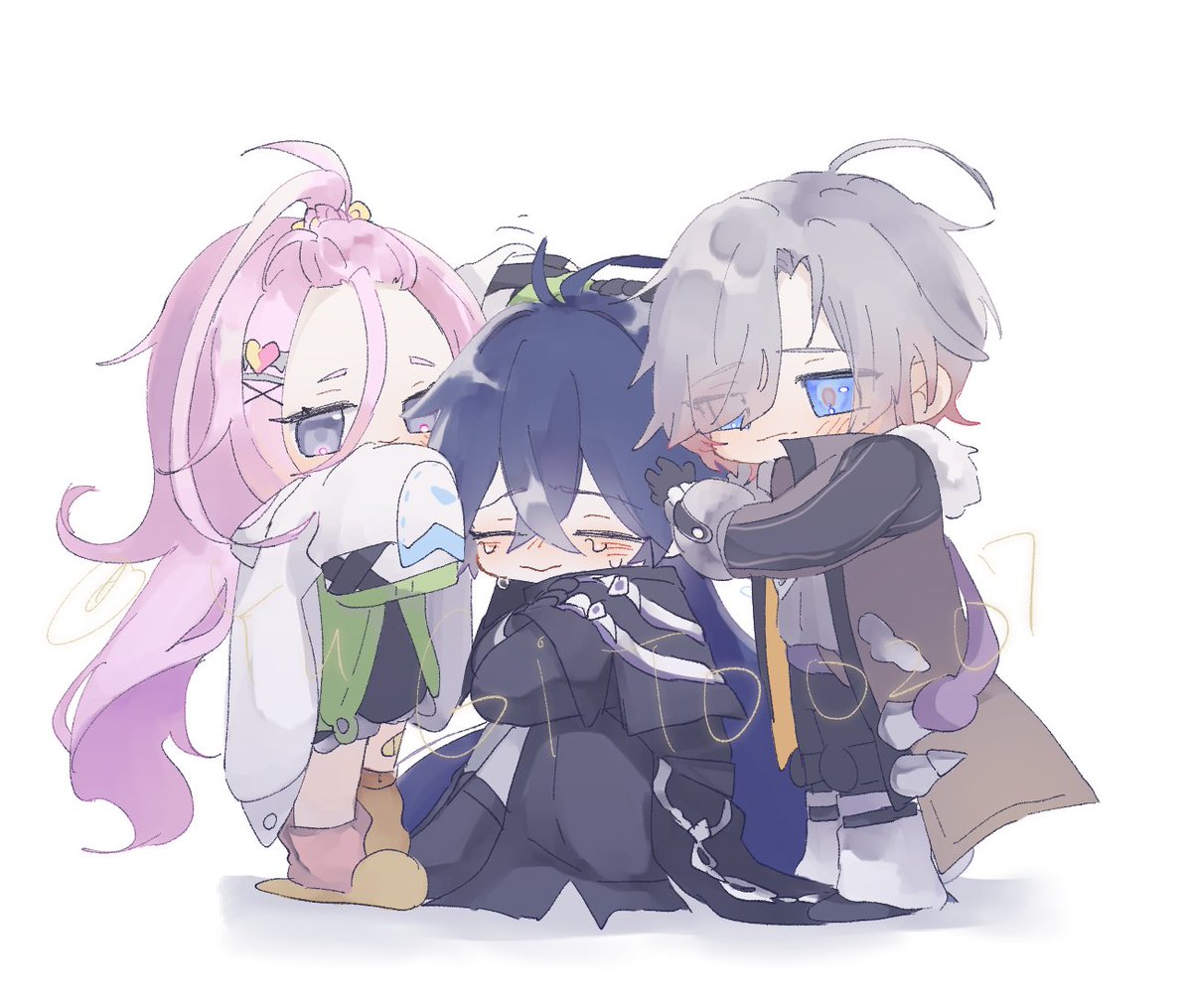 my little happy family 😭 my shaylas 😭