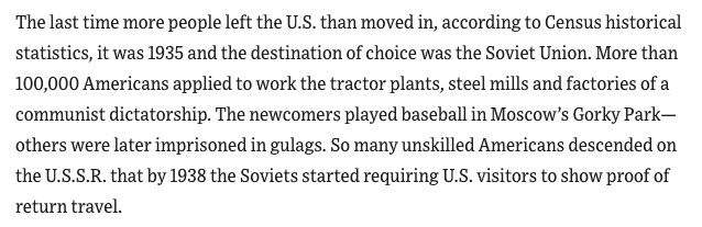 I had no idea about this.

(For context, Walter Duranty of the New York Times won a Pulitzer for lying about how great the Soviet Union was in 1932.)
