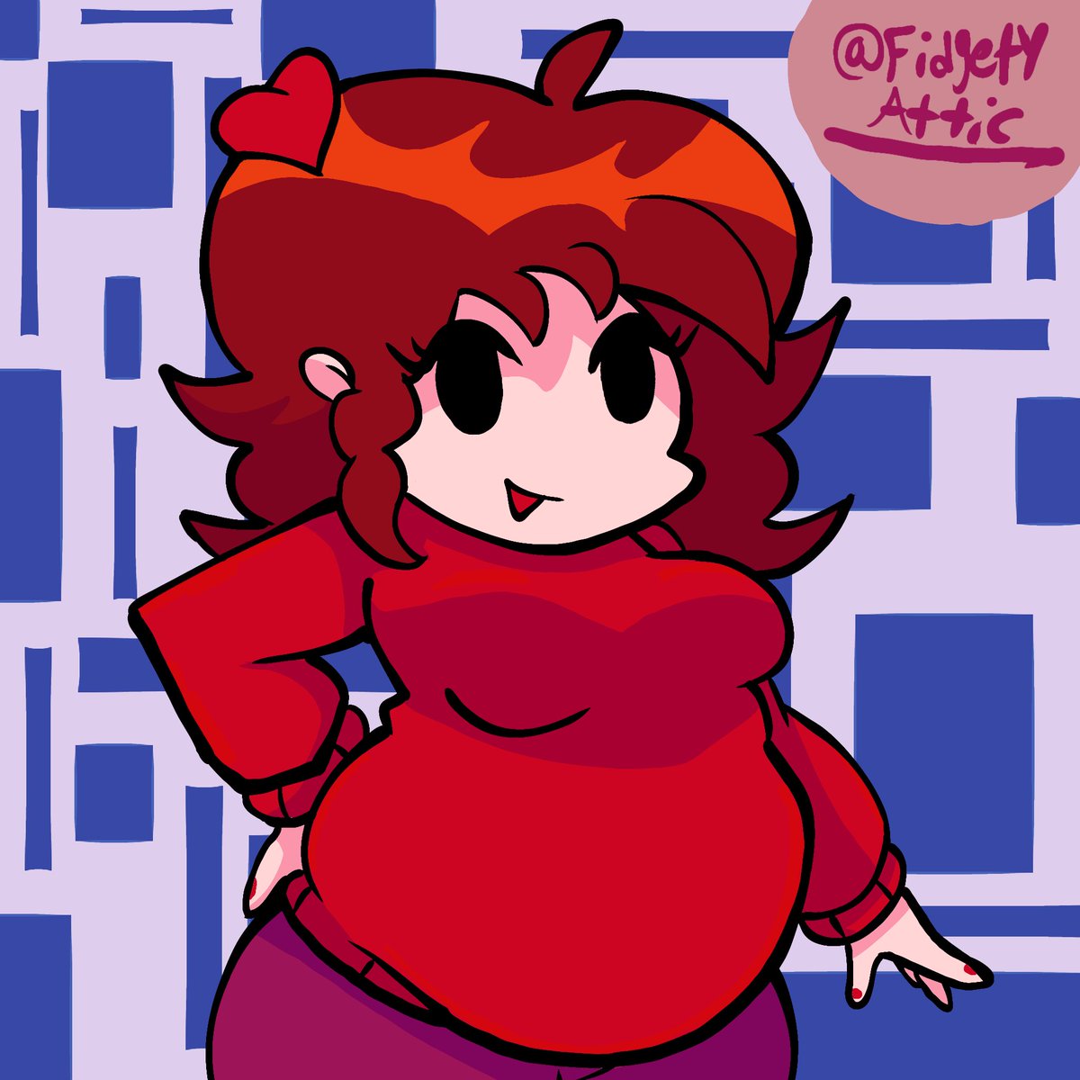 FidgetyAttic's tweet photo. decided to get around to drawing cozy mixed gf again hope yall like it I worked hard on this one
#FNF #fnfgf #fnfgirlfriend https://t.co/ntf0MVqUjY