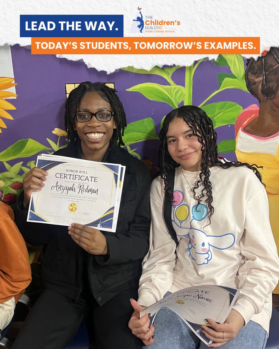 Character is what we do when no one is looking. Today we celebrate our students and staff who set the standard for integrity in our halls every day. 🌟🙌 #TheStandard #TCGDC