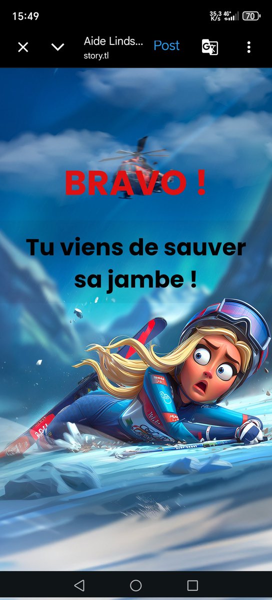 Mahjic1's tweet photo. @WinamaxSport Bon bah voilà Lindsey va mieux :
Mahjic https://t.co/byk3wy29yt